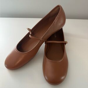 Brown Flat Mary Jane